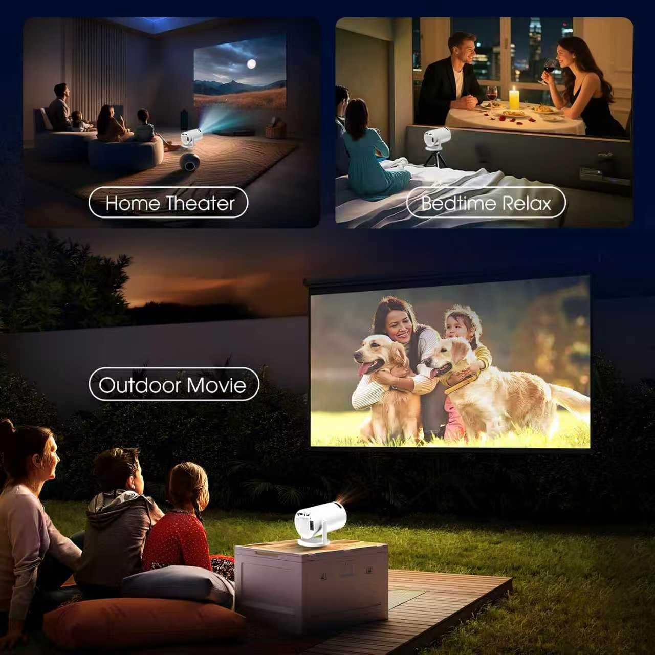 CoreGifts Portable Projector