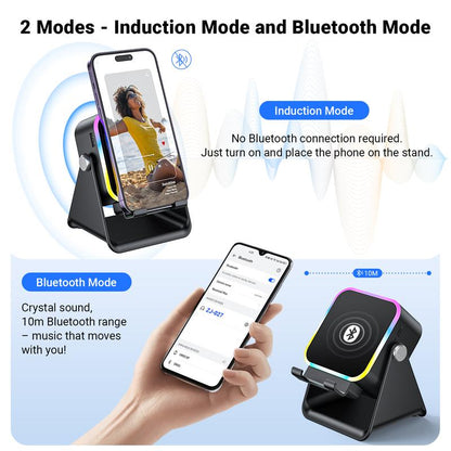 CoreGifts Wireless Induction Audio Speaker Stand