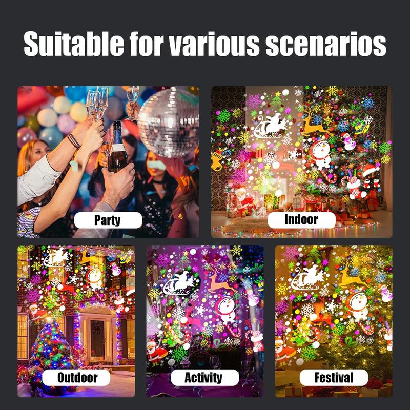 CoreGifts Christmas LED Projector